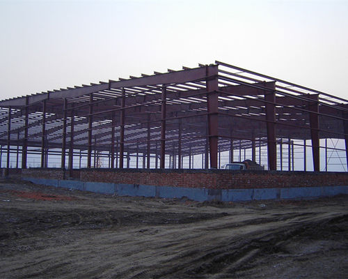 Multi waagerecht ausgerichtetes seismisches Stahlkonstruktions-Gebäude des Geschoss-10