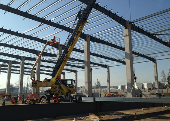 Heller Stahlstahlkonstruktions-Bau-metallische Dachstühle für Lager