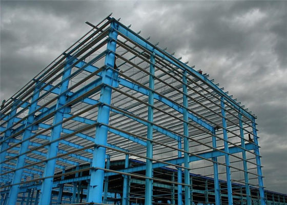 Dauerhafte industrielle Stahlkonstruktions-Werkstatt-Farbstahlblech mit Brückenkran