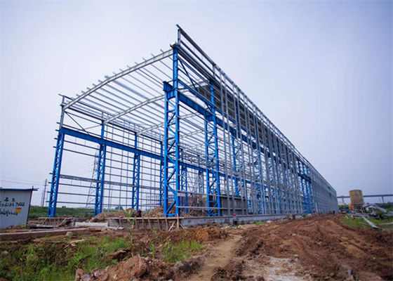 Portalrahmen vorfabrizierter Stahlkonstruktions-Lager-Herstellungs-Ingenieur-Entwurf