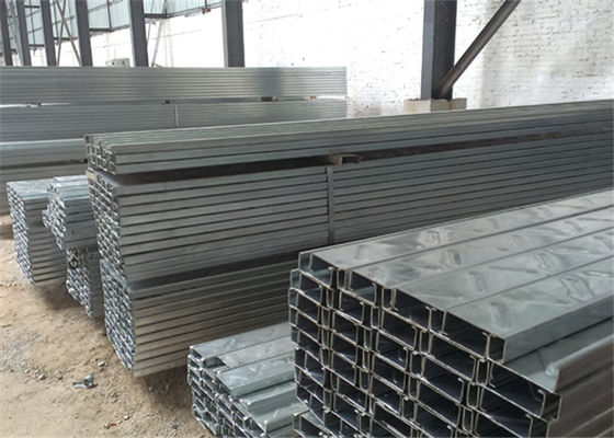 Baumaterial galvanisierter Stahlabschnitt purlins-Z 150 bis 300mm für die Überdachung