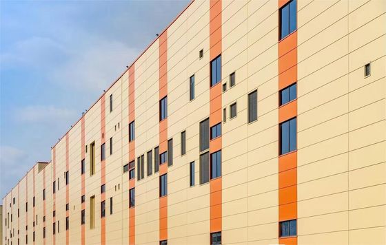 Q355B Umweltschonendes Lagerhaus mit Stahlstruktur