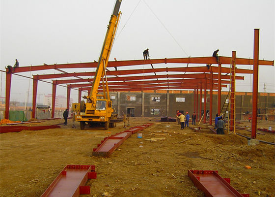 Vor-ausgeführte rahmen-Lagerhalle des gebrauchsfertigen afrikanischen Projektes des Lagers industrielle Stahl