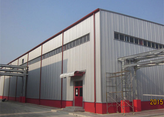 Vor hergestellte Stahlgebäude, Wärmedämmungs-Stahlgebäude-Werkstatt