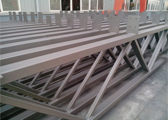 Q235b-Licht-Quadrat-Schlauchbinder, graues Metallstrukturelle Strahlen für Surport