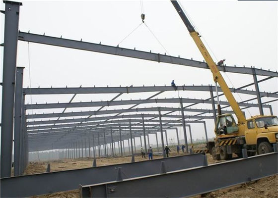 Energiesparender vorfabrizierter Stahlkonstruktionsbau des Hallenmetallrahmens