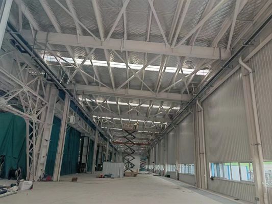 Einfach zu installierende Stahlhallen Umweltfreundliche Lagerlösungen