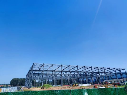 Q235 Ausgezeichnete Design-Fertigteil-Stahlkonstruktions-Werkstatt-Bau-Lieferlösung