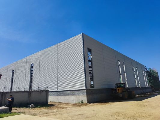 Hochfeste Rahmen-Stahlkonstruktions-Fabrik-errichtende Lösung und Lieferung