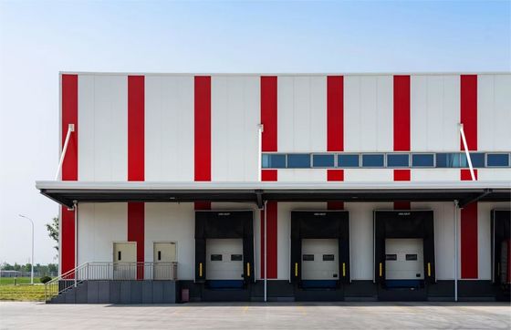 Edelstahl-Dachrinnen-Stahlkonstruktionslager mit Zeichnung BIM und Einzelblechdach-Design