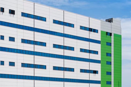 Industriedesign Portalrahmen Fertigstahlkonstruktion Fabrikgebäude