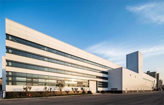 Lange Lebensdauer Hochfestigkeitsdesign Starrrahmen Stahlkonstruktion Lagerhausbau