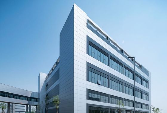 Hochfestigkeitsrahmen anpassbare Größe und Layout Stahlkonstruktion Lagerhausbau weltweit im industriellen Bereich verwendet